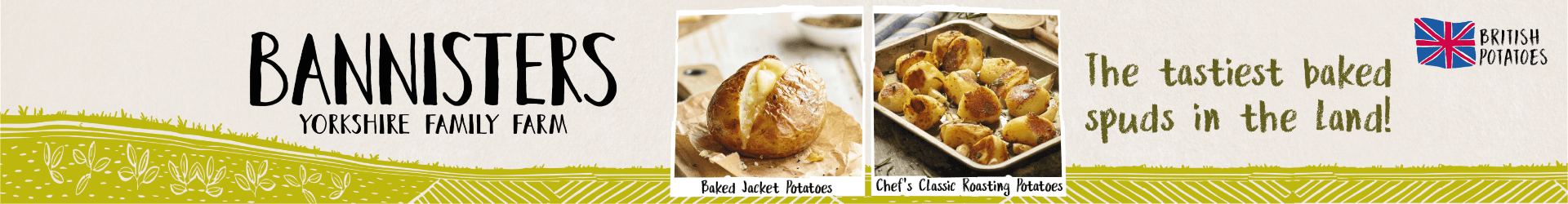 Bannisters. The tastiest baked spuds in the land!