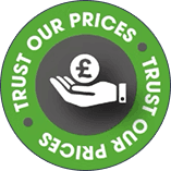 Trust our prices badge