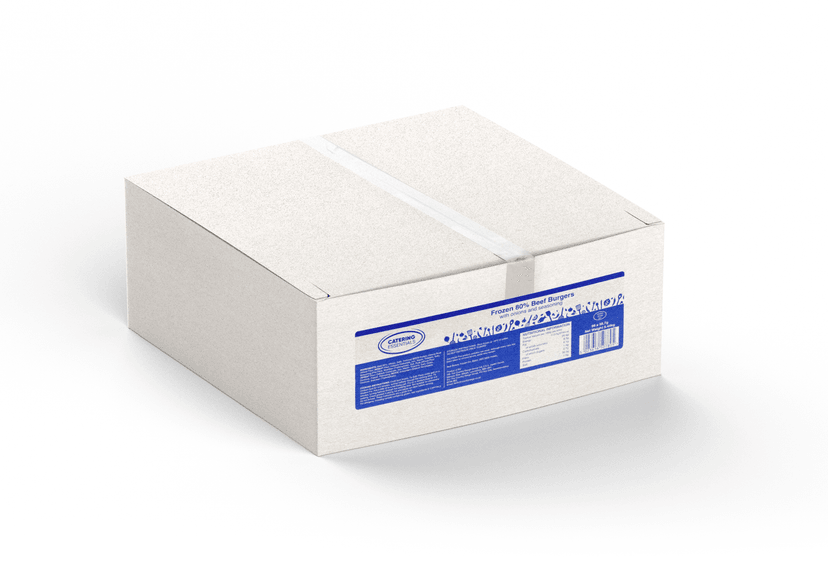 A picture of Catering Essentials 80% Beef Burger 2oz