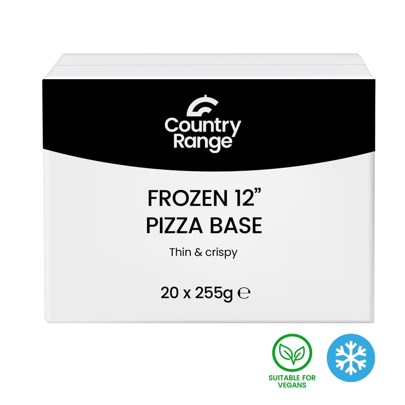 A picture of CRG Frozen 12 Pizza Base CRG 12 Pizza Base Thin &Crispy