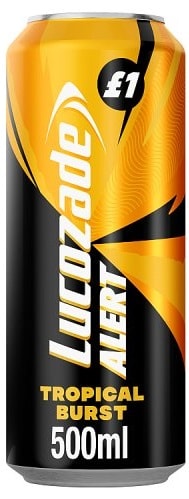 A picture of Lucozade Alert Tropical PM £1.00