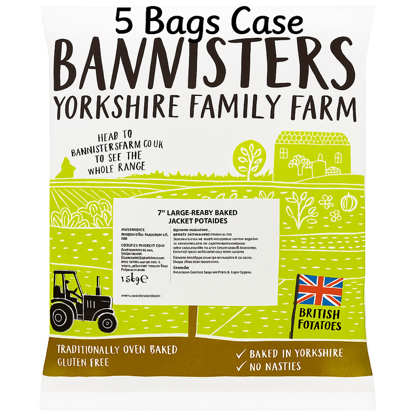 A picture of Bannister Large Jacket Potoato 225-280g