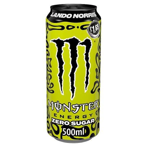 A picture of Monster Energy Drink Lando Norris Zero Sugar