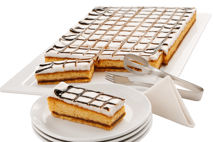 A picture of Bakewell Tart Traycake Sidoli Bakewell Tart Traycake