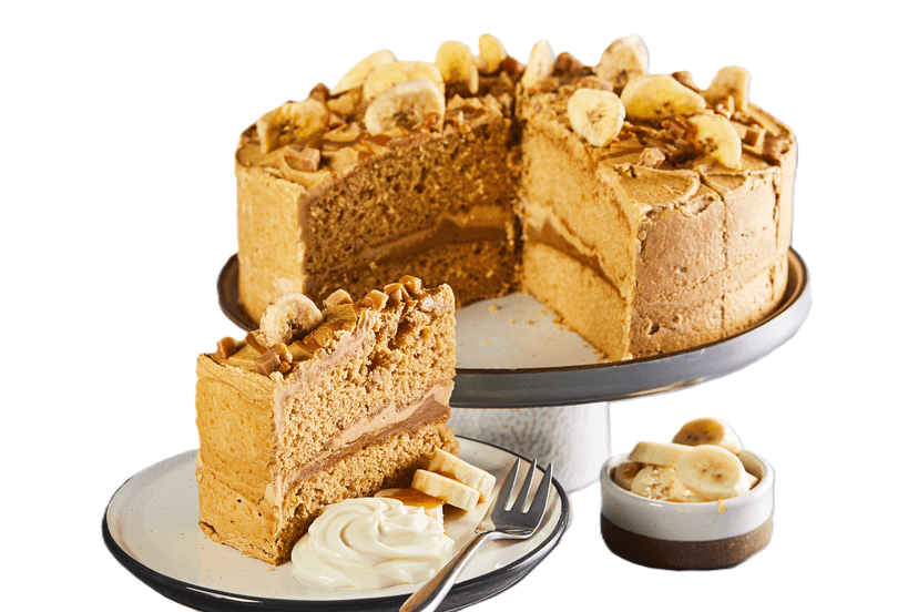 A picture of Country Range Banoffee Cake 1 x 16 Portions