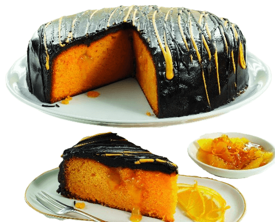 A picture of Chocolate and Orange cake Sidoli