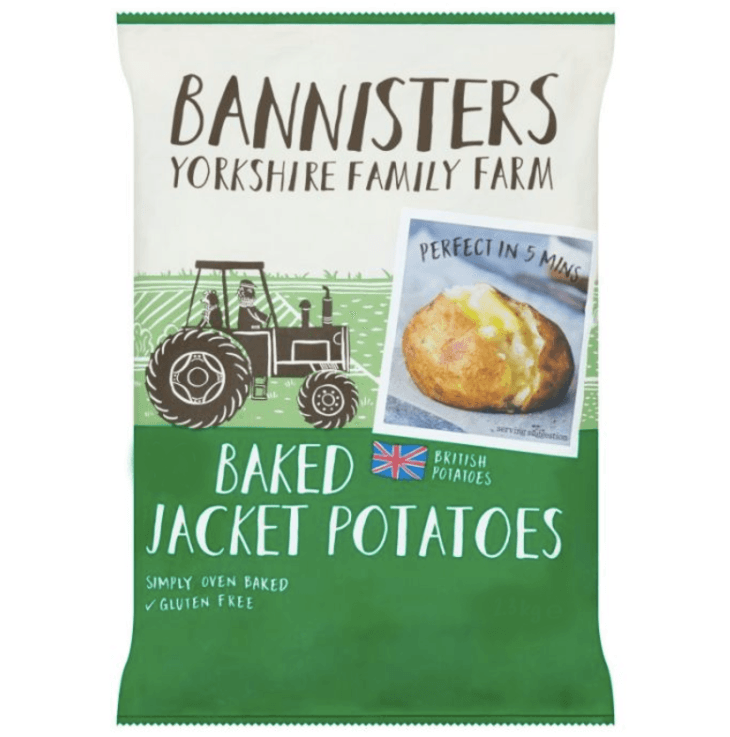 A picture of Bannister Extra Large Jacket Potato 280-340g