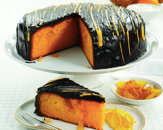 A picture of Chocolate and Orange cake Sidoli