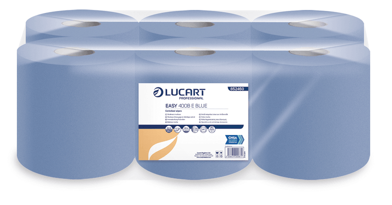 A picture of Centrefeed Blue Roll Centrefeed Roll 166mmx120m