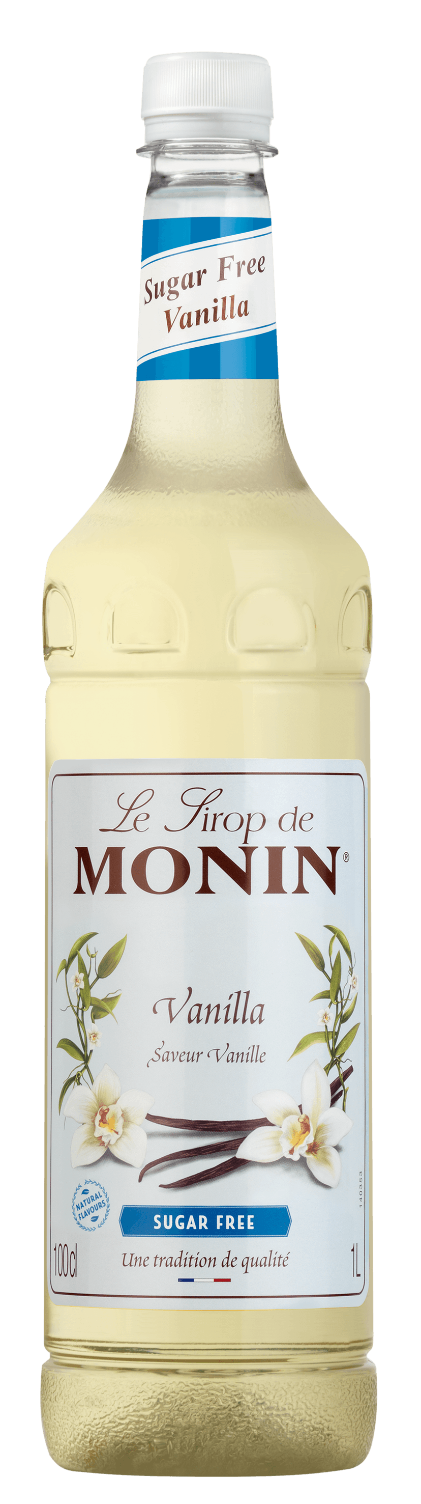 A picture of Monin Vanilla Syrup Sugar Free PET