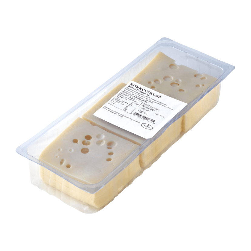 A picture of Spinneyfields Emmental Cheese Slices