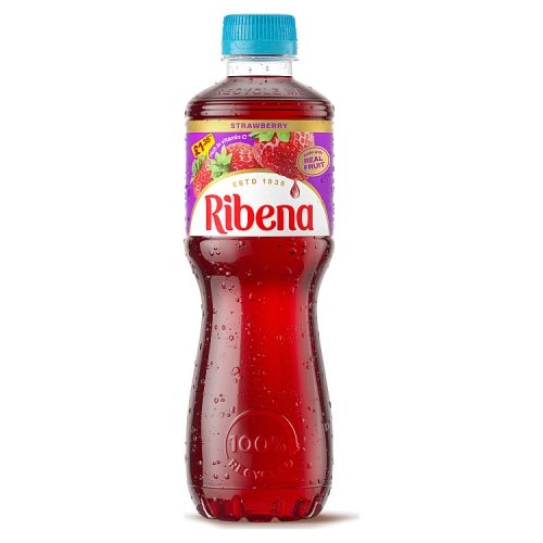 A picture of Ribena Strawberry Ribena Strawberry Bottle PM