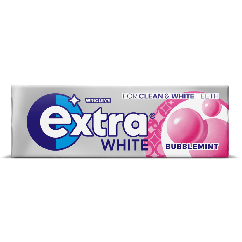 A picture of Extra Bubblemint Gum Suga 