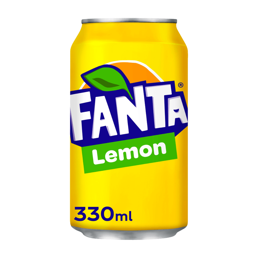 A picture of Fanta Lemon Cans 