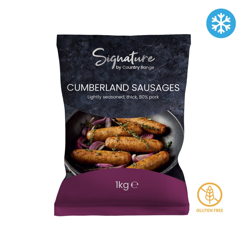 A picture of Signature By Country Range Cumberland Sausages (14's)