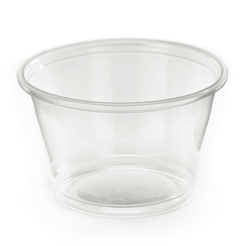 A picture of 2oz Clear PP Portion Pot Lid