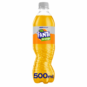 A picture of Fanta Orange Zero  500Ml 