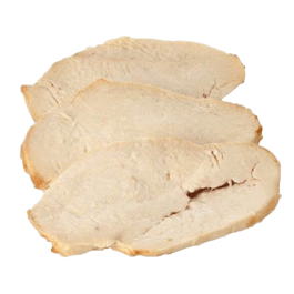A picture of Steamed Chicken 5mm Sliced