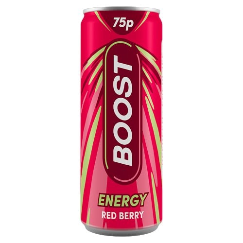 A picture of Boost Energy Red Berry 250ml PM