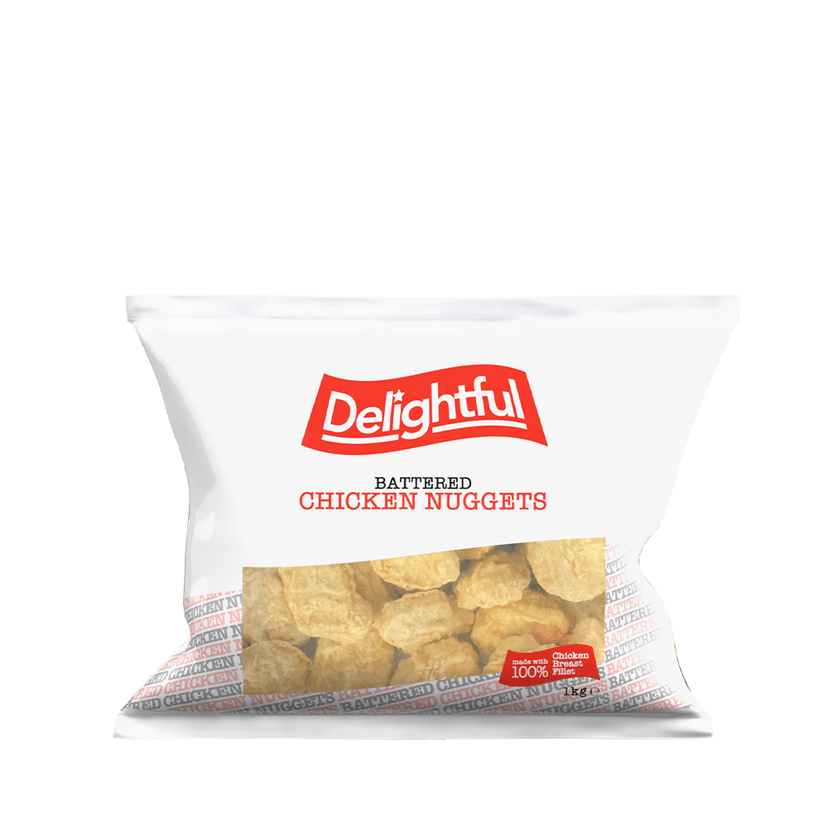 A picture of Delightful Battered Dairy Free Chicken Nuggets