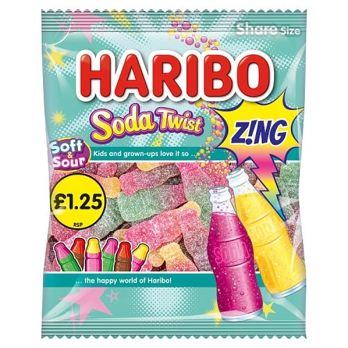 A picture of Haribo Soda Twist Zing PM