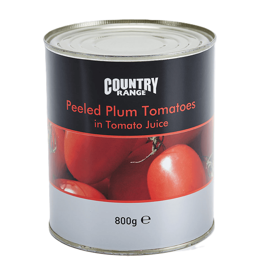 A picture of CRG Peeled Plum Tomatoes 