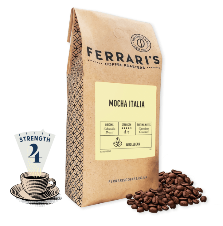 A picture of Ferrari Mocha Coffee Bean 