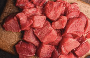 A picture of TS Diced Beef 