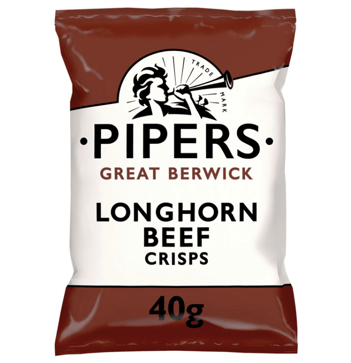 A picture of Pipers Beef Crisps 