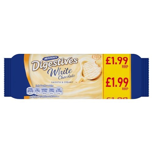 A picture of McVities Digestive White PM