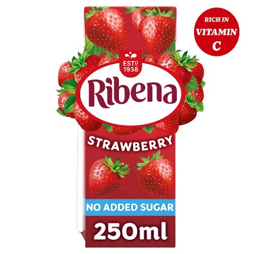 A picture of Ribena Strawberry Cartons 