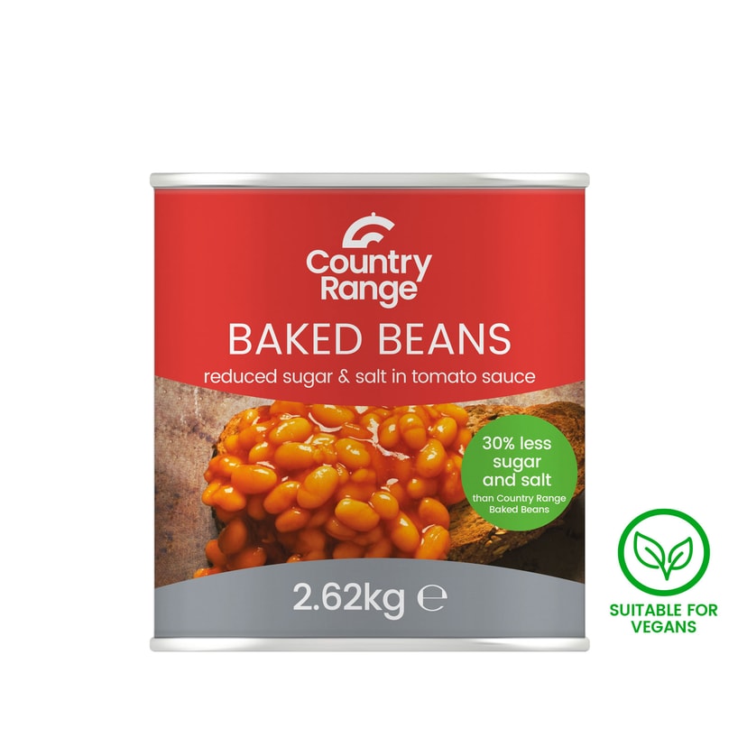 A picture of Country Range Reduced Sugar & Salt Baked Beans