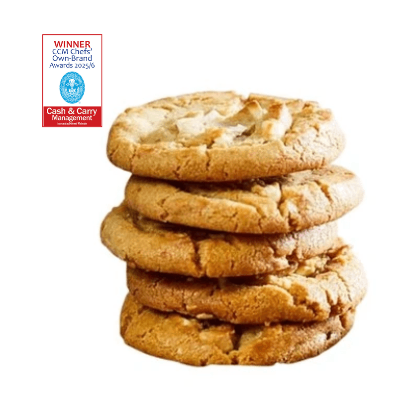 A picture of Country Range White Chocolate Cookie Pucks