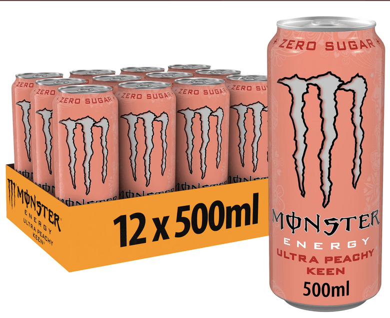 A picture of Monster Ultra Peachy Keen 