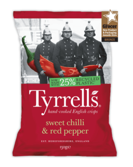 A picture of Tyrrells S.Chilli& Pepper Sweet Chilli and Red Pepper