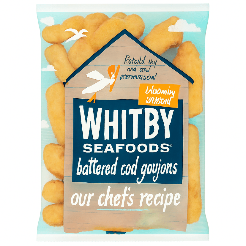 A picture of Battered Cod Goujons Whitby Battered Cod Goujons