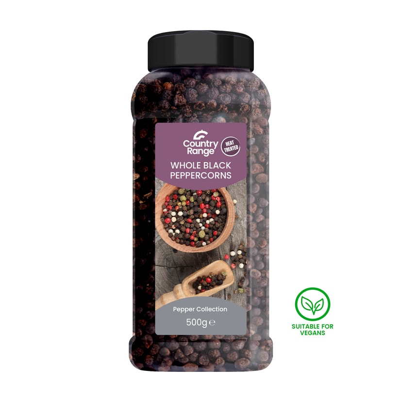 A picture of CRG Whole Black Pepper CRG Whole Black Peppercorns