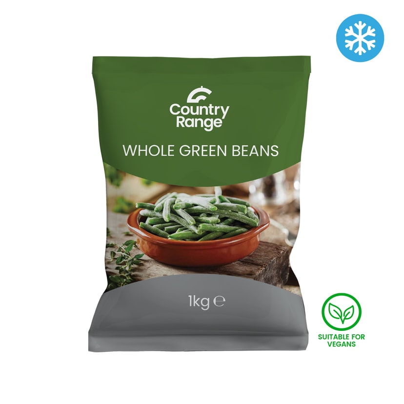 A picture of Country Range Fine Whole Green Beans