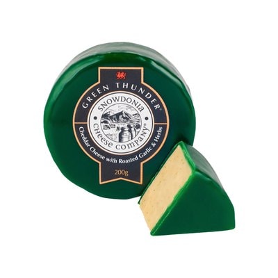 A picture of Mini Green Thunder Mature Cheddar Garlic & Herb