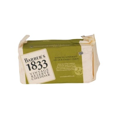 A picture of Barbers 1833 Reserve Reserve Cheddar