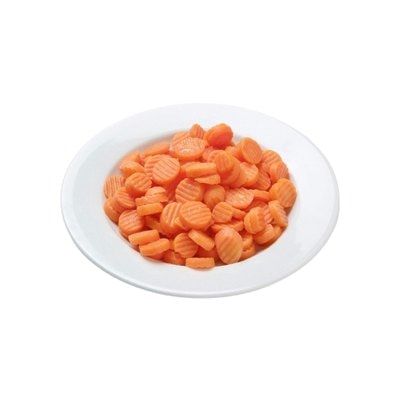 A picture of Greens Fluted Carrots 