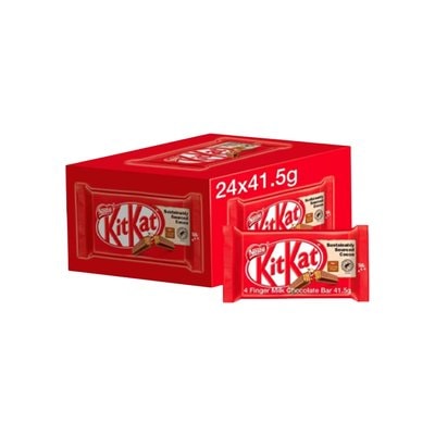 A picture of Kit Kat 4 Finger 24's Individual Bars