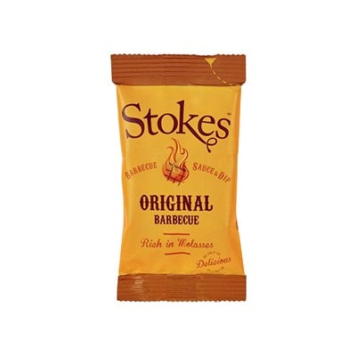 A picture of Stokes BBQ Sauce Barbeque Sachets