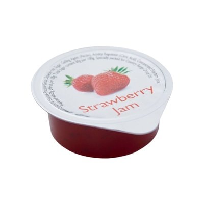 A picture of CRG Straw Jam Portions CRG Strawberry Jam Portions