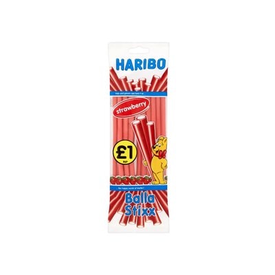 A picture of Haribo Balla Stixx Strawb 
