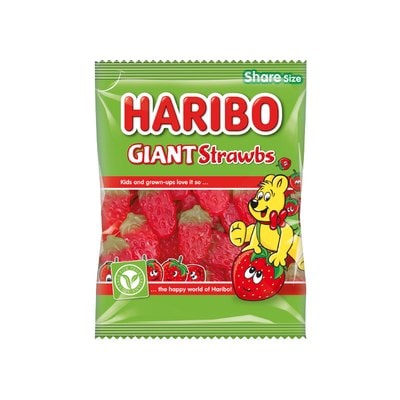 A picture of Haribo Giant Strawbs 160G 