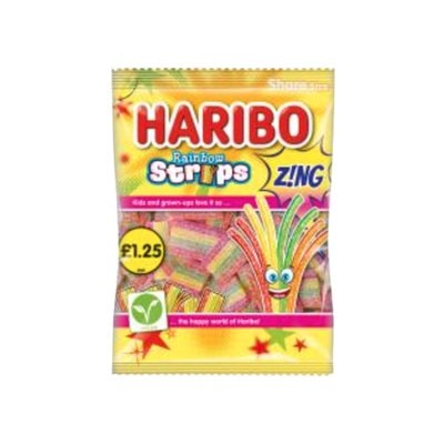 A picture of Haribo Rainbow Strips Z!n PM 1.25