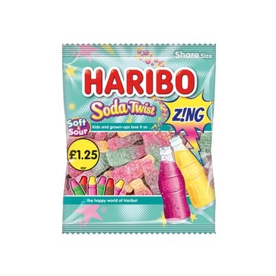 A picture of Haribo Soda Twist Zing PM 