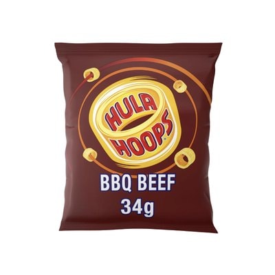 A picture of Hula Hoops Barbecue Beef 