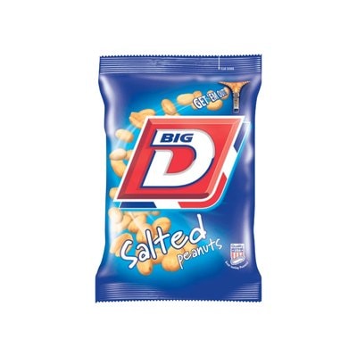 A picture of Big D Salted Peanuts Card 
